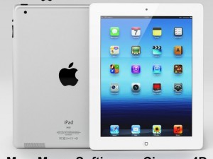apple new ipad 3 3D Модель