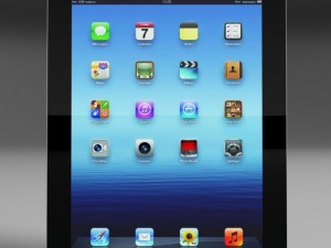 apple new ipad 3 3D मॉडल