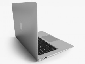 apple macbook air 13inch 3D 模型