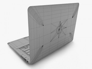 apple macbook air 13inch 3D 模型