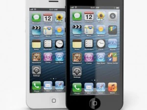 maçã iphone 5 Modelo 3D