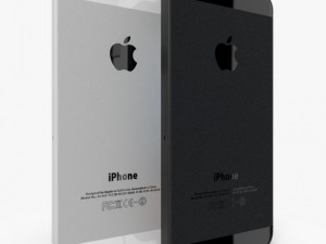 apple iphone 5 3D मॉडल