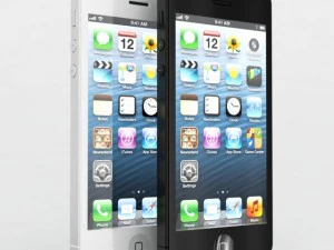 jabłko iphone 5 Model 3D
