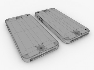 apple iphone 5 3D मॉडल
