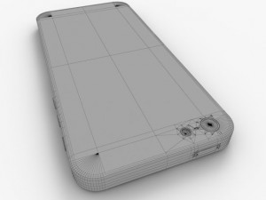 apple iphone 5 3D मॉडल