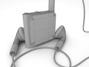 apple ipod shuffle 3D Model