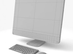 Apfel imac 3D Modell