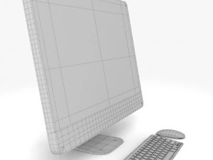 Apfel imac 3D Modell