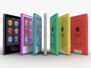 apple ipod nano 2012 with headphones 3D Model