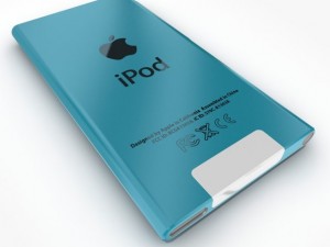 apple ipod nano 2012 with headphones 3D Model