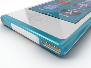 apple ipod nano 2012 with headphones 3D Model
