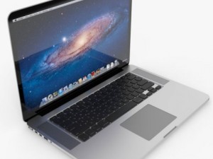 apple macbook pro retina Model 3D