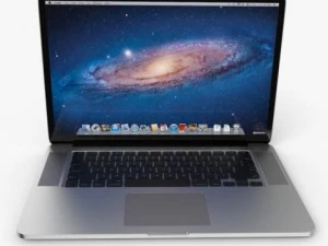 apple macbook pro retina 3D Model