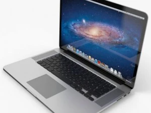 apple macbook pro retina 3D Model