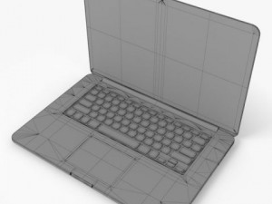 apple macbook pro retina 3D Модель