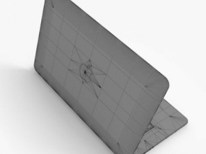 apple macbook pro retina 3D Модель