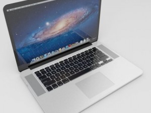apple macbook pro retina 3D Модель