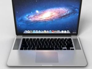 apple macbook pro retina 3D Model