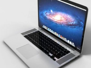 apple macbook pro retina 3D Model