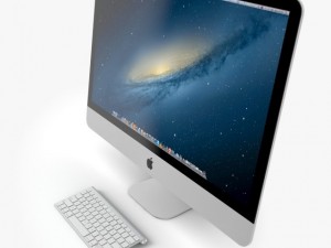 the new imac 3D 模型
