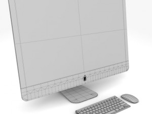 the new imac 3D 模型
