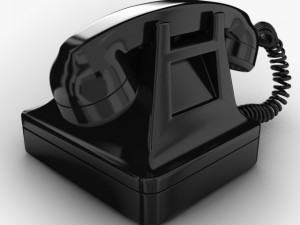 retro telephone 3D Model