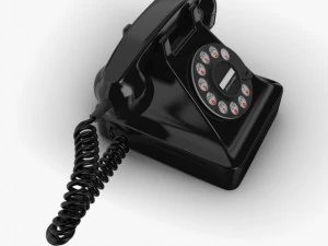 retro telephone 3D Model