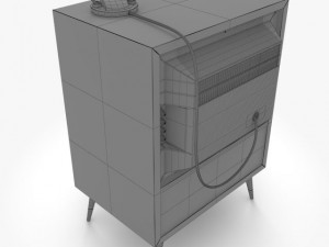 retro television 3D Model