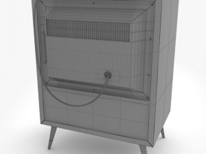 retro television 3D Model
