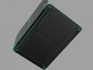 apple macbook pro retina lowpoly 3D Model