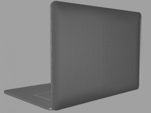 apple macbook pro retina lowpoly Modelo 3D
