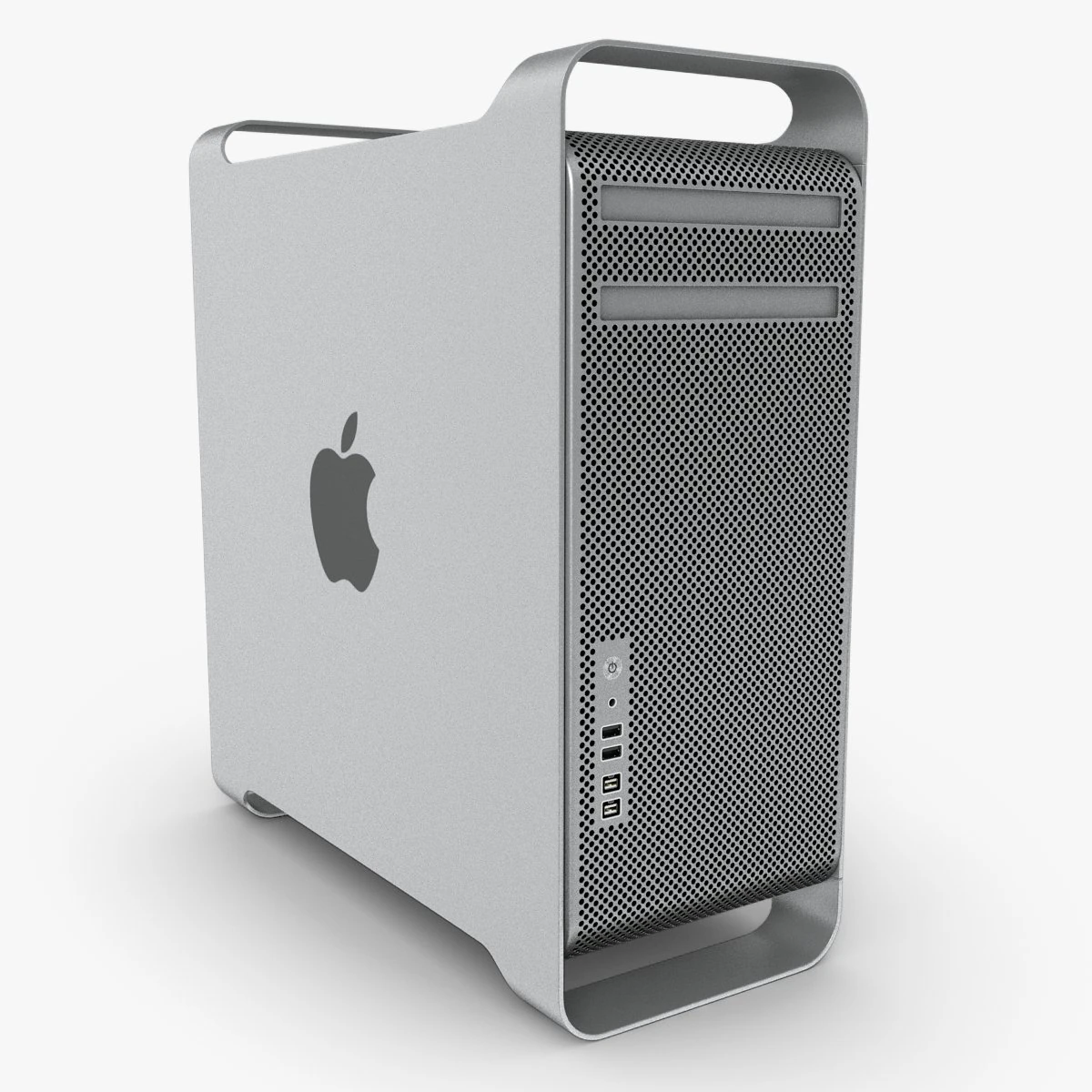 apple mac pro 12 core 2012 3D Model .c4d .max .obj .3ds .fbx .stl .blend 