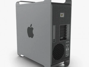 apple mac pro 12 core 2012 3D Model