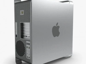 apple mac pro 12 core 2012 3D Model