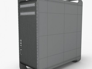 apple mac pro 12 core 2012 3D मॉडल