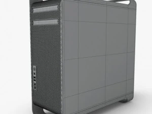 apple mac pro 12 core 2012 3D Model
