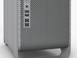 apple mac pro 12 core 2012 3D Model