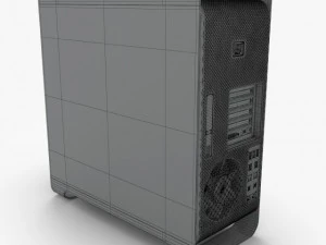 apple mac pro 12 core 2012 3D Model