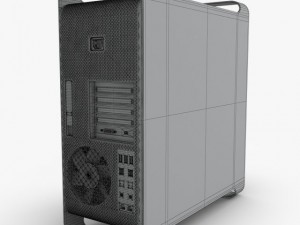apple mac pro 12 core 2012 3D मॉडल