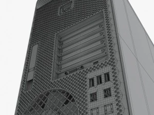 apple mac pro 12 core 2012 3D Model