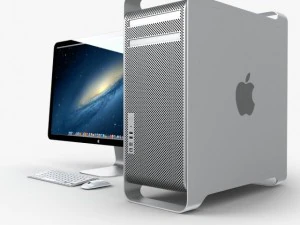 apple mac pro 2012 3D Model