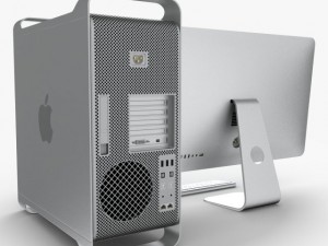 apple mac pro 2012 3D Модель