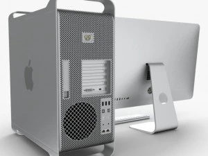 apple mac pro 2012 3D Model