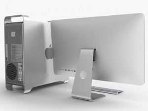 apple mac pro 2012 3D Модель