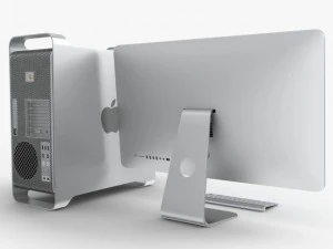 apple mac pro 2012 3D Model