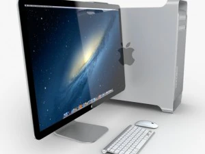 apple mac pro 2012 3D Model