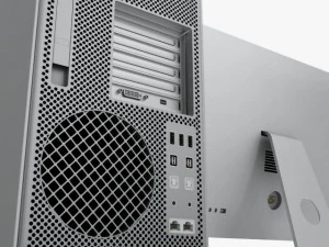 apple mac pro 2012 3D Model