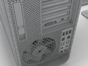 apple mac pro 2012 3D Модель