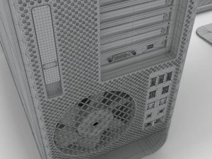 apple mac pro 2012 3D Model