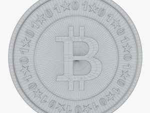 bitcoin 3Dモデル